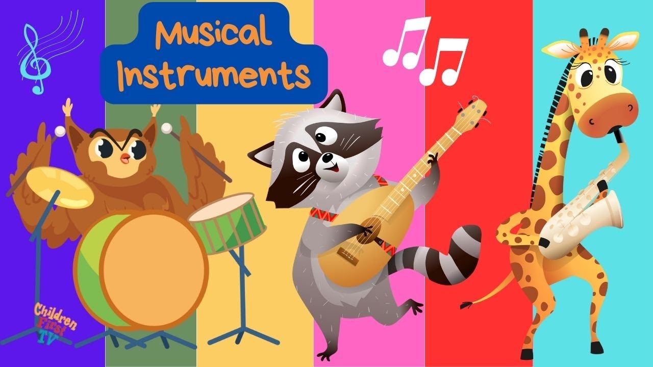 Learning Names of Musical Instruments | Children First TV | 1st | 2nd Grade | Music | Vocab | CFTV