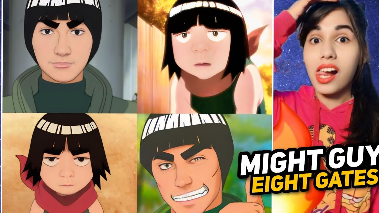 Might Guy 🔥 Dangerous Attitude & Funniest Moments | Anime Reaction