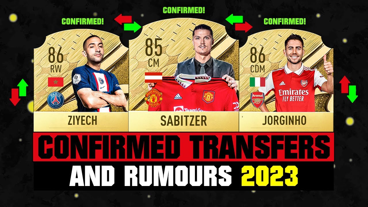 FIFA 23 | NEW CONFIRMED TRANSFERS & RUMOURS! 🤪🔥 ft. Sabitzer, Ziyech, Jorginho... etc