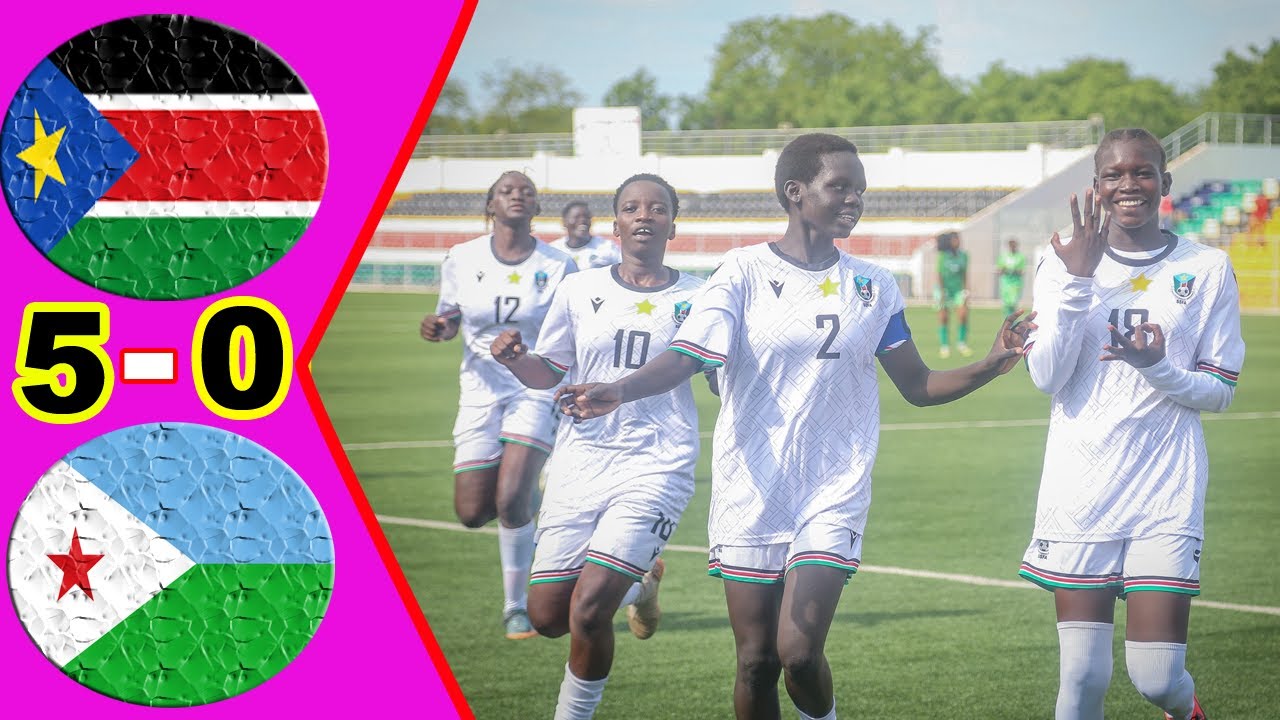 South Sudan 🆚 Djibouti 5 - 0  All Goals & Highlights  FIFA U20 Women's World Cup 2026