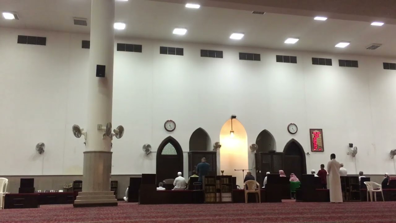 أذان الفجر من مسجد الفاروق بصوت المؤذن صهيب عبدالجواد خشوع يلامس القلوب 🕌✨