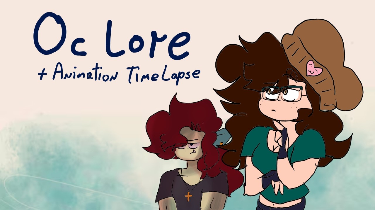 Explaining my Oc lore (Animation Process + Commentary)