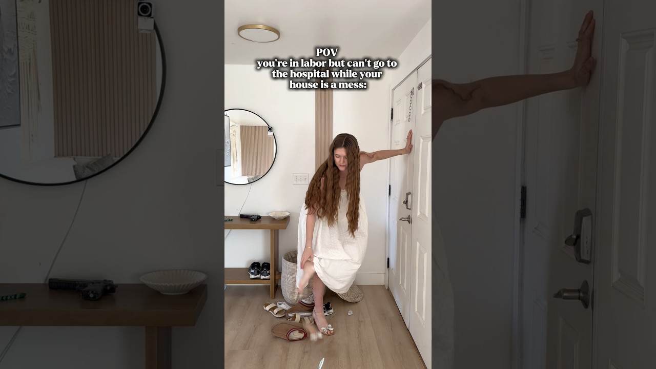 Похоже, в больницу больше не нужно ехать 🤰😂 #роды #родоваяформа #новорожденный