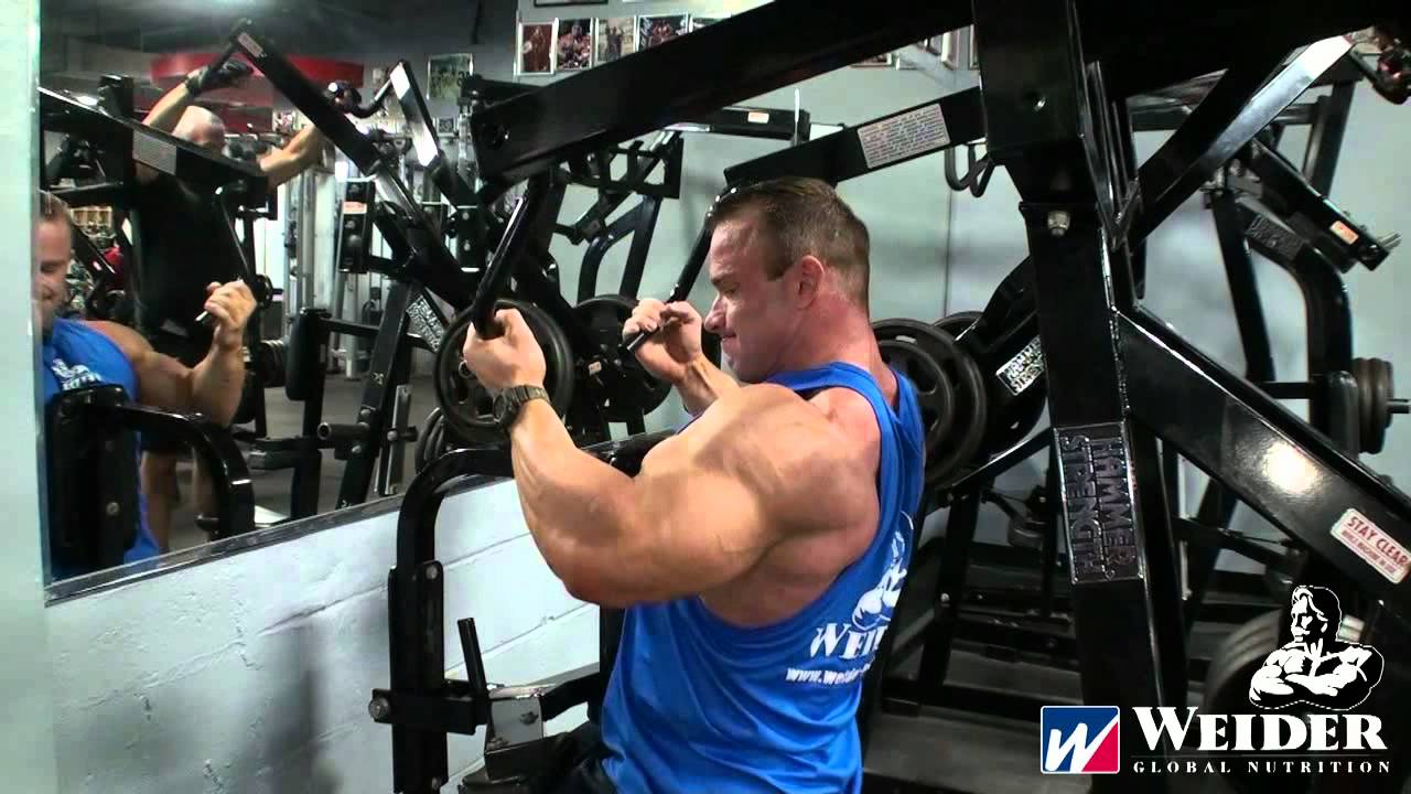 Ronny Rockel Back Workout @ Bev Francis Powerhouse Gym New York