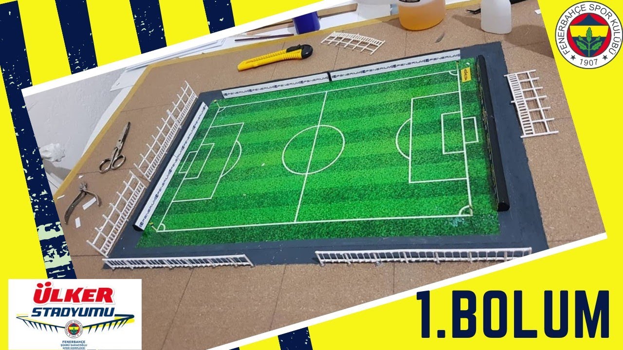 #fenerbahçe şükrü saraçoğlu stadı (1.bölüm)  #stadium #model