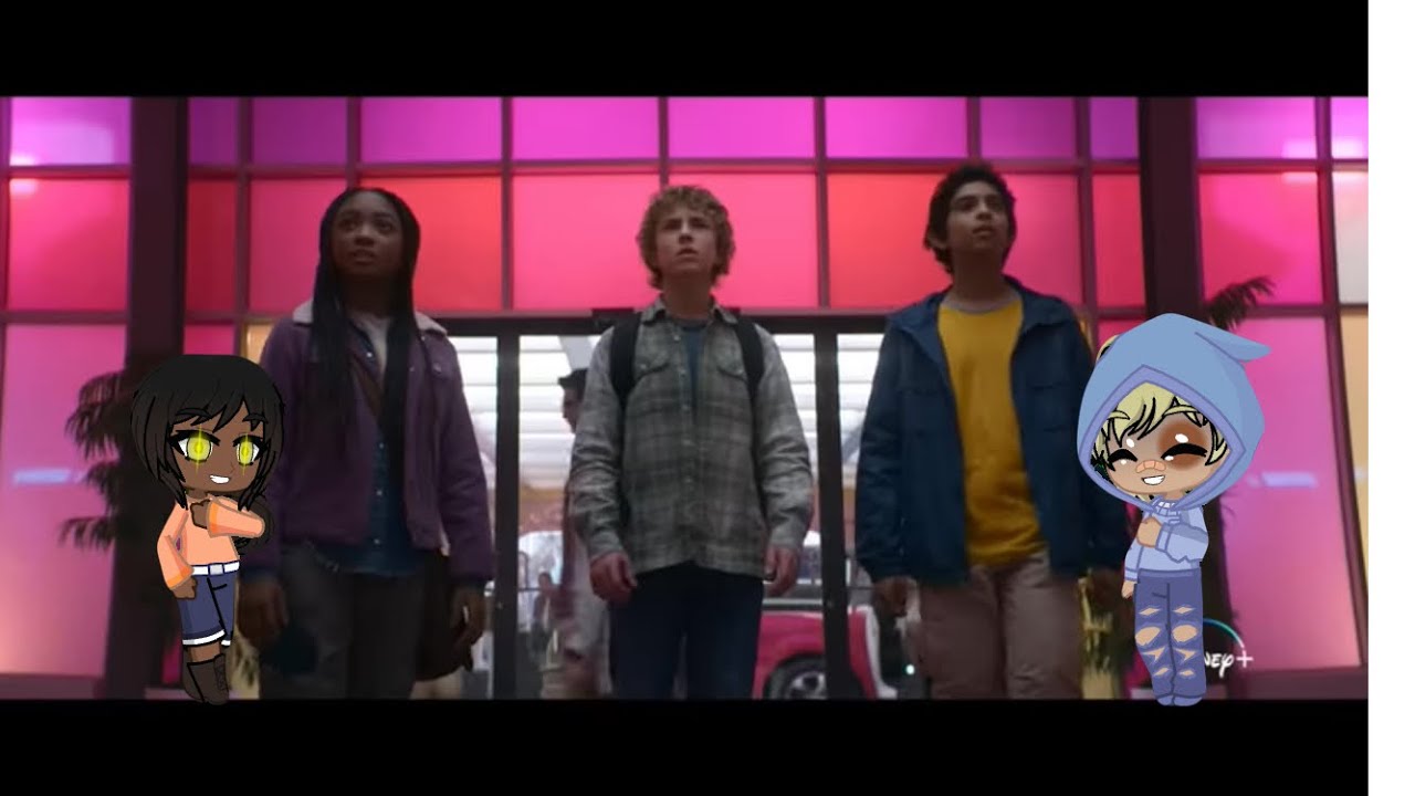 Percy Jackson as kids react to their future #pjo #pjotvshow #reaction #gachalife2