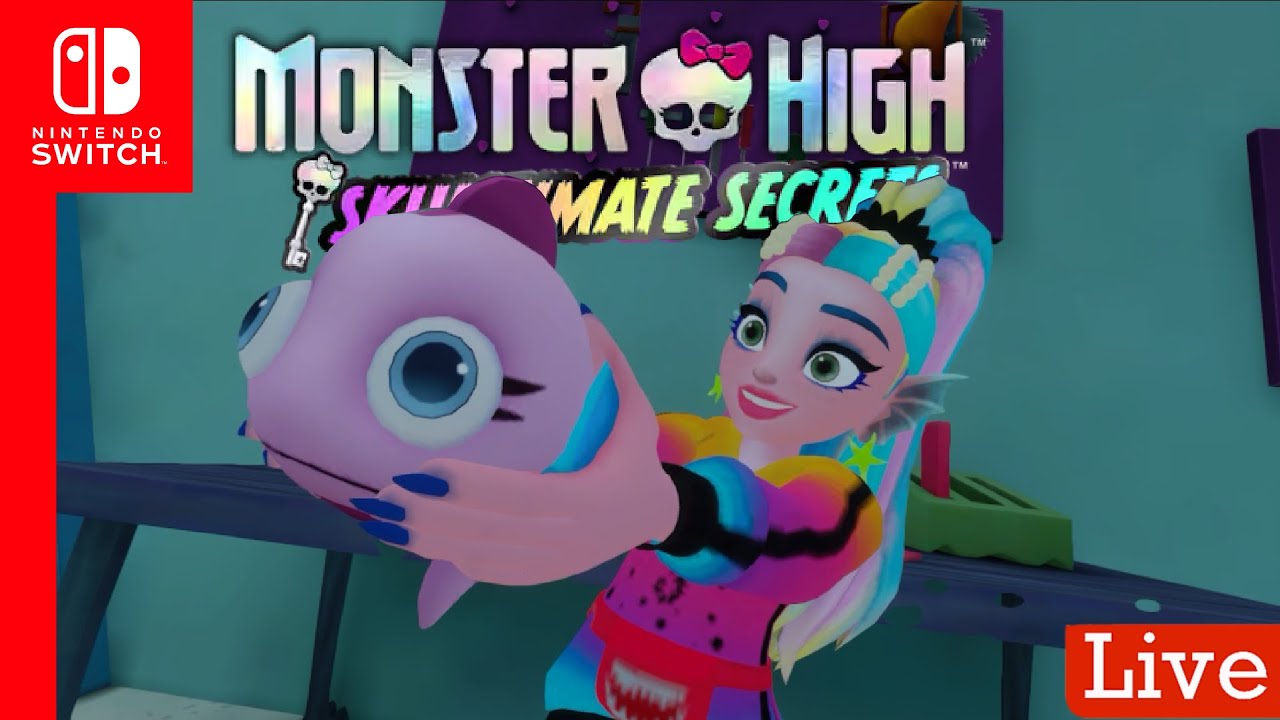 Monster High: Skulltimate Secrets (2) - Lagoona und Mister Quietschi! 🔴 Live Deutsch/German