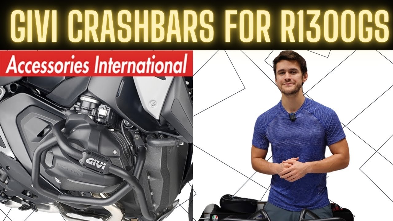Protect Your BMW R1300GS! Givi Lower Crashbars Overview (TN5143)