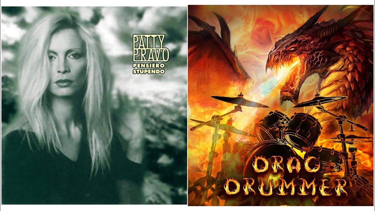 Patty Pravo - Pensiero stupendo (HQ) - Drum cover by DragDrummer - Ezdrummer3