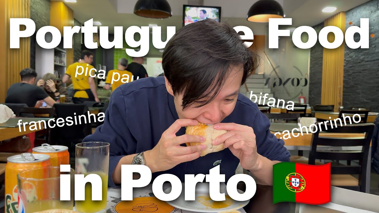 3 street foods you MUST try in Porto 2024 | Parking Tips in Portugal