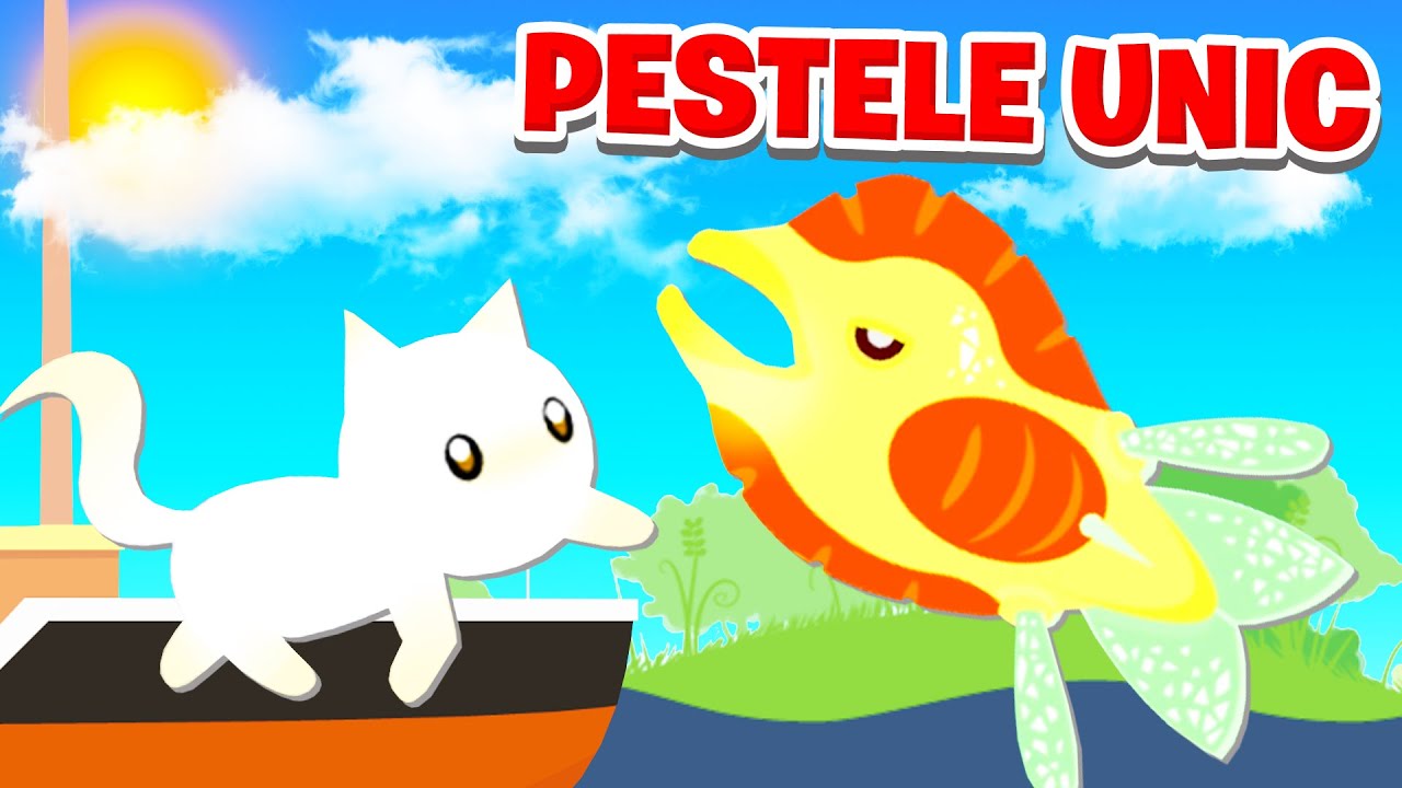 Pestele asta este UNIC in JOC? Pisica merge la PESCUIT