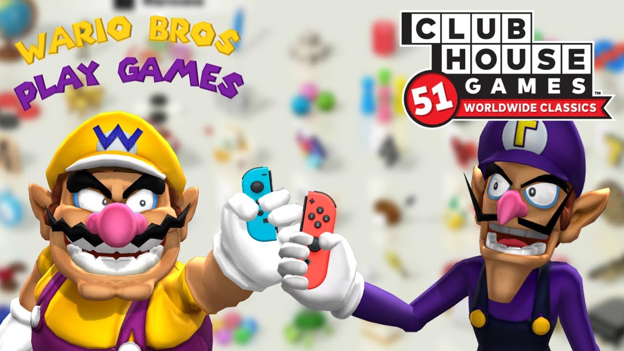 Wario Bros Play Games: Clubhouse Games: 51 Worldwide Classics (Switch) #1