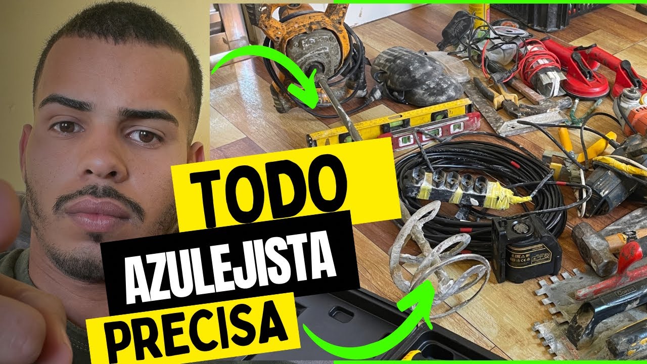 VEJA AGORA AS FERRAMENTAS QUE TODO AZULEJISTA PRECISA TER !!! Quais as ferramentas pra colocar piso