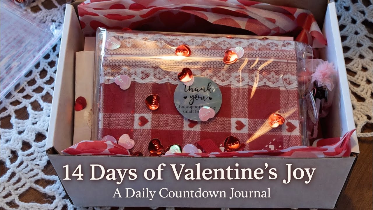 14 Days of Valentines Joy ❤️ A Daily Junk Journal