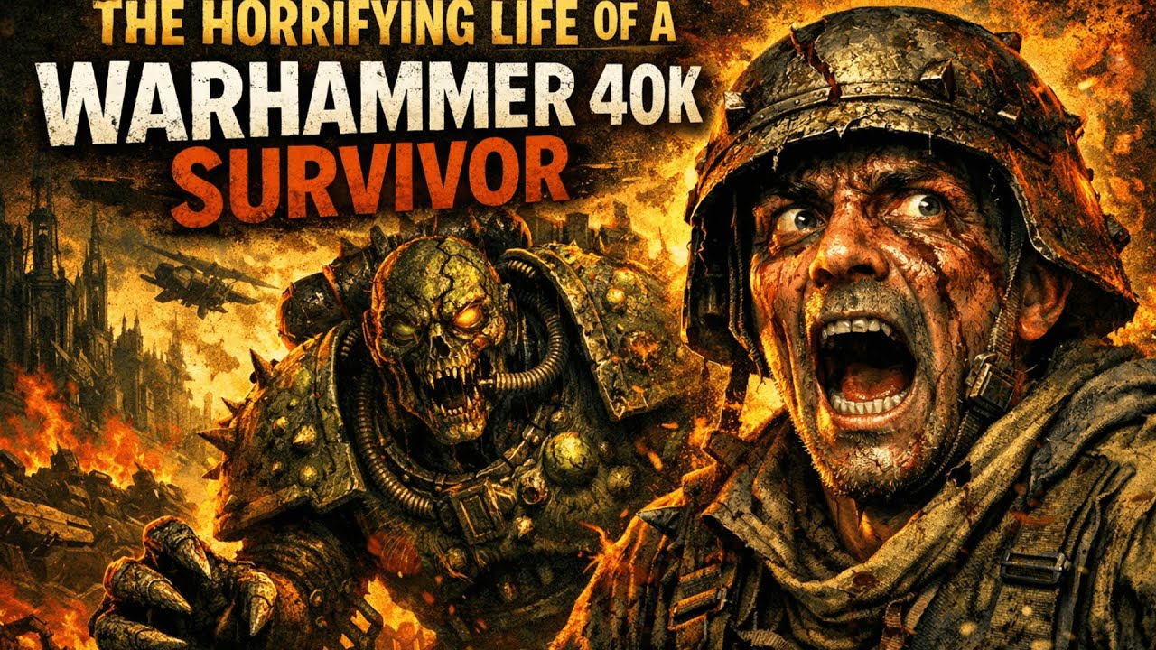 The Horrifying Life Of A WARHAMMER 40K SURVIVOR in WH40K