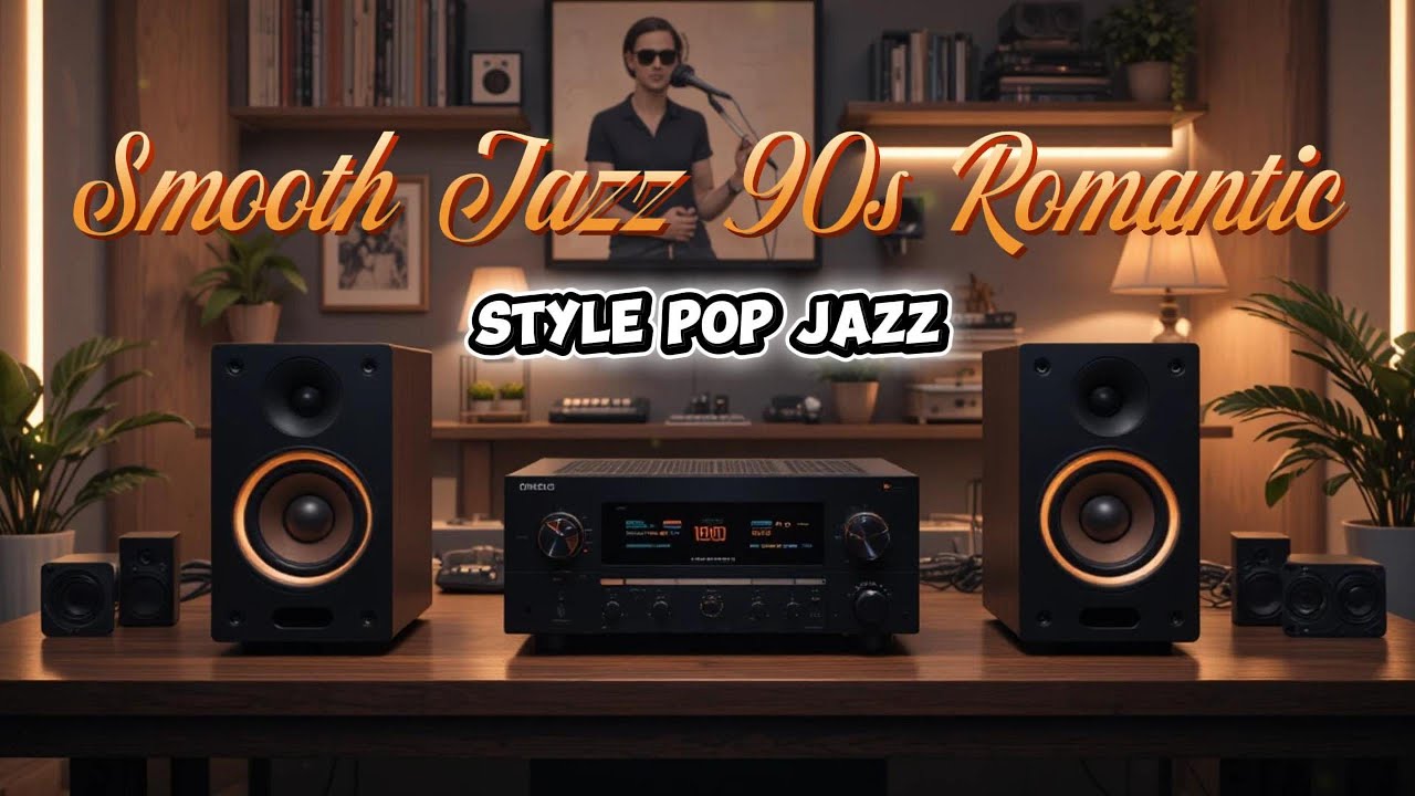 Smooth Jazz 90s Romantic Nights | Classy Pop Jazz Instrumental for Lounge & Cozy Evenings