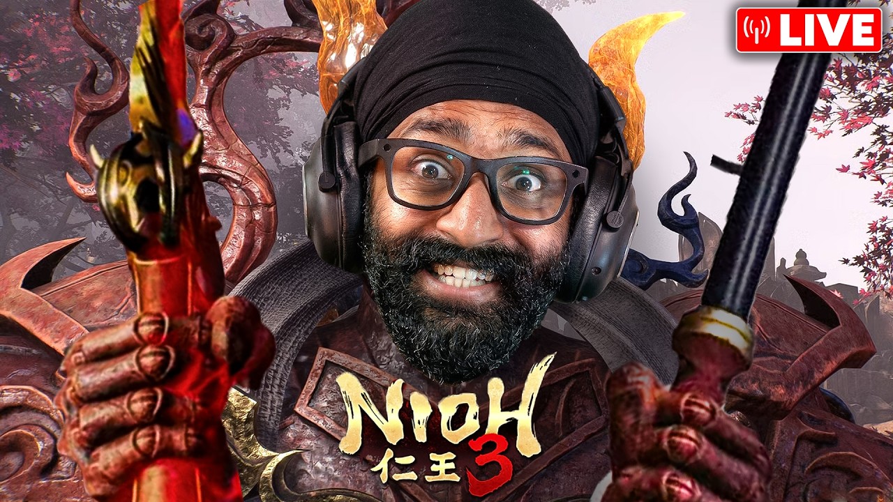 🔴 Sikhwarrior plays NIOH 3 & does JUST CHATTING ! 🔴 LIVE - Indian Gaming