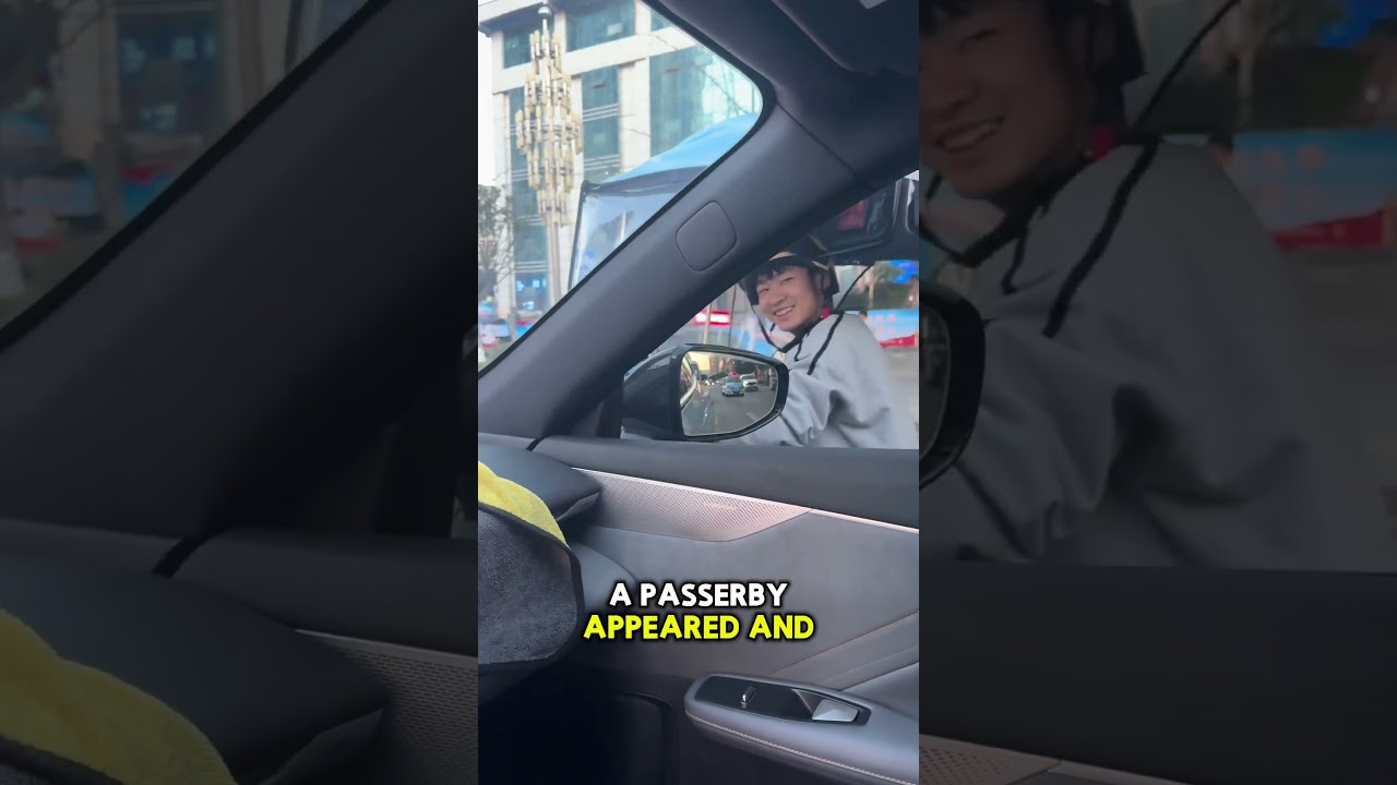 &laquo;Божественная помощь&raquo; для складывающегося зеркала 👼🚗 #короткоевидео