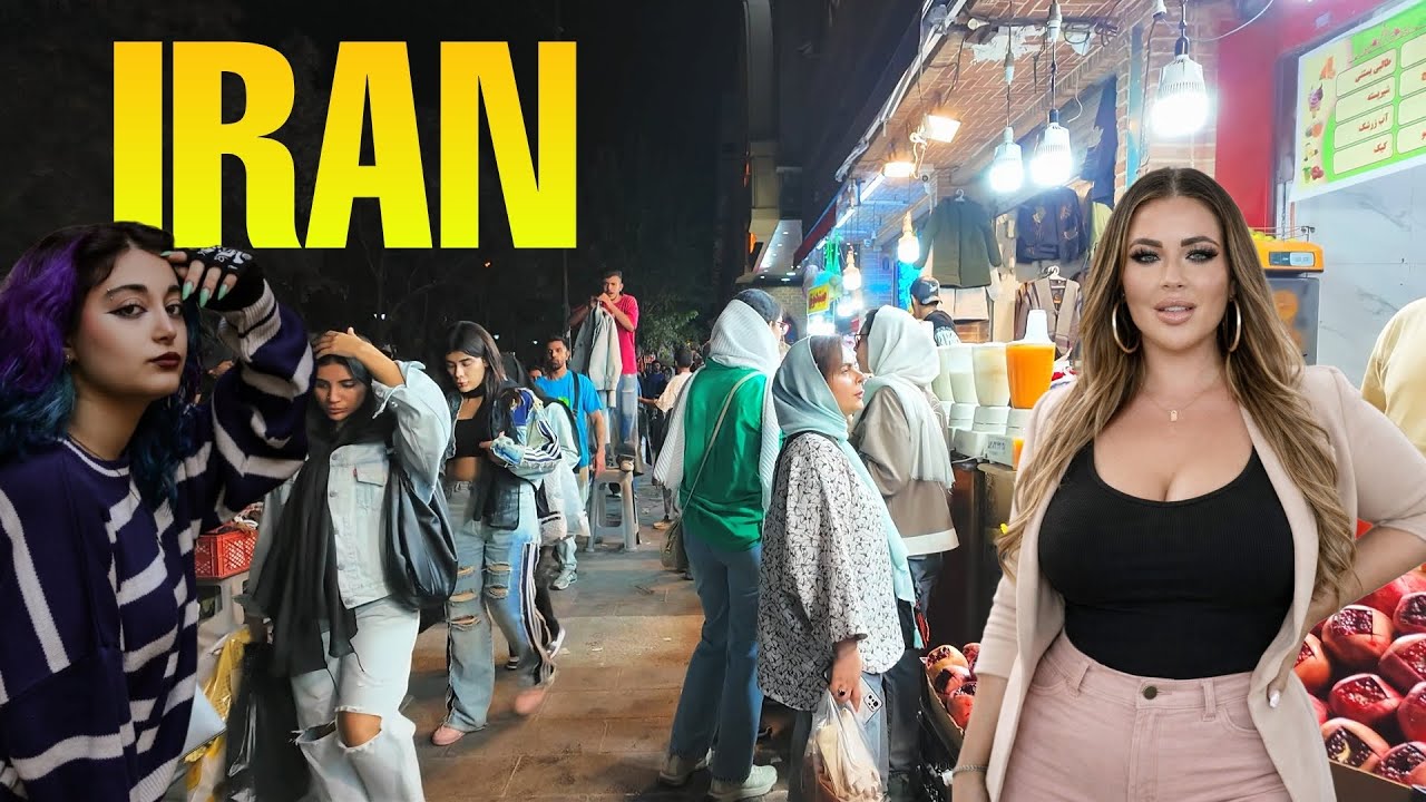 Iran Walking Tour 🇮🇷 :Street Food Iran