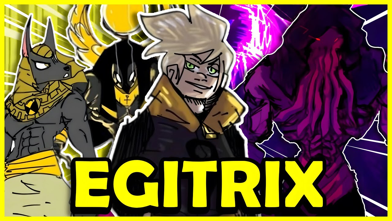 TUDO SOBRE A ORIGEM DO EGITRIX 🏖️🏜️⌛️ - BEN 10!!!