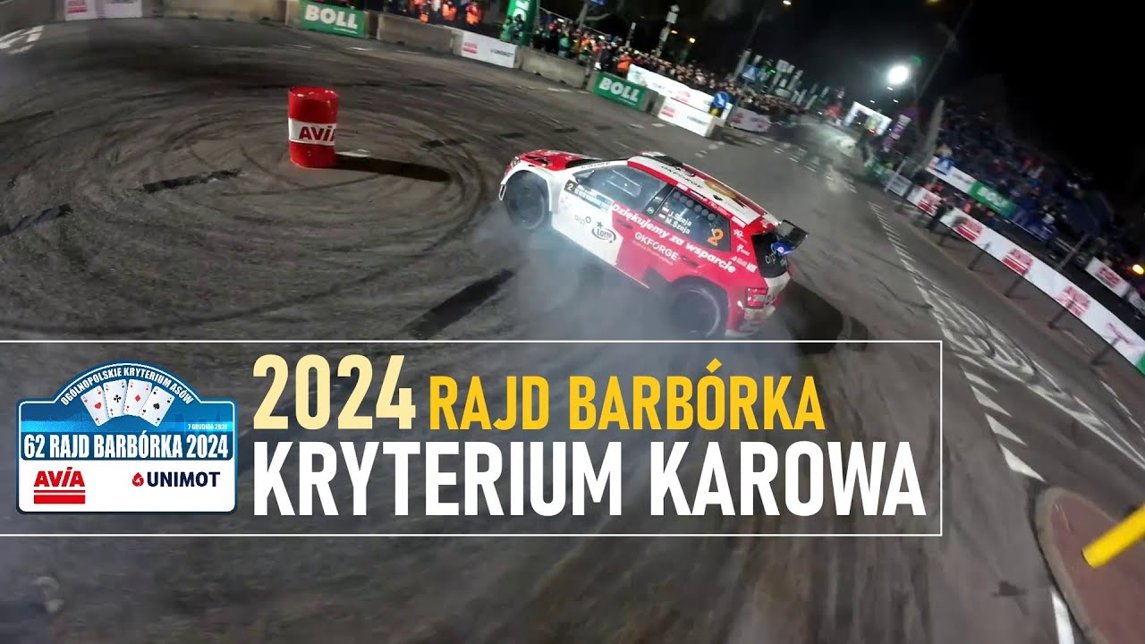 62 Rajd Barbórka - Kryterium Karowa 2024