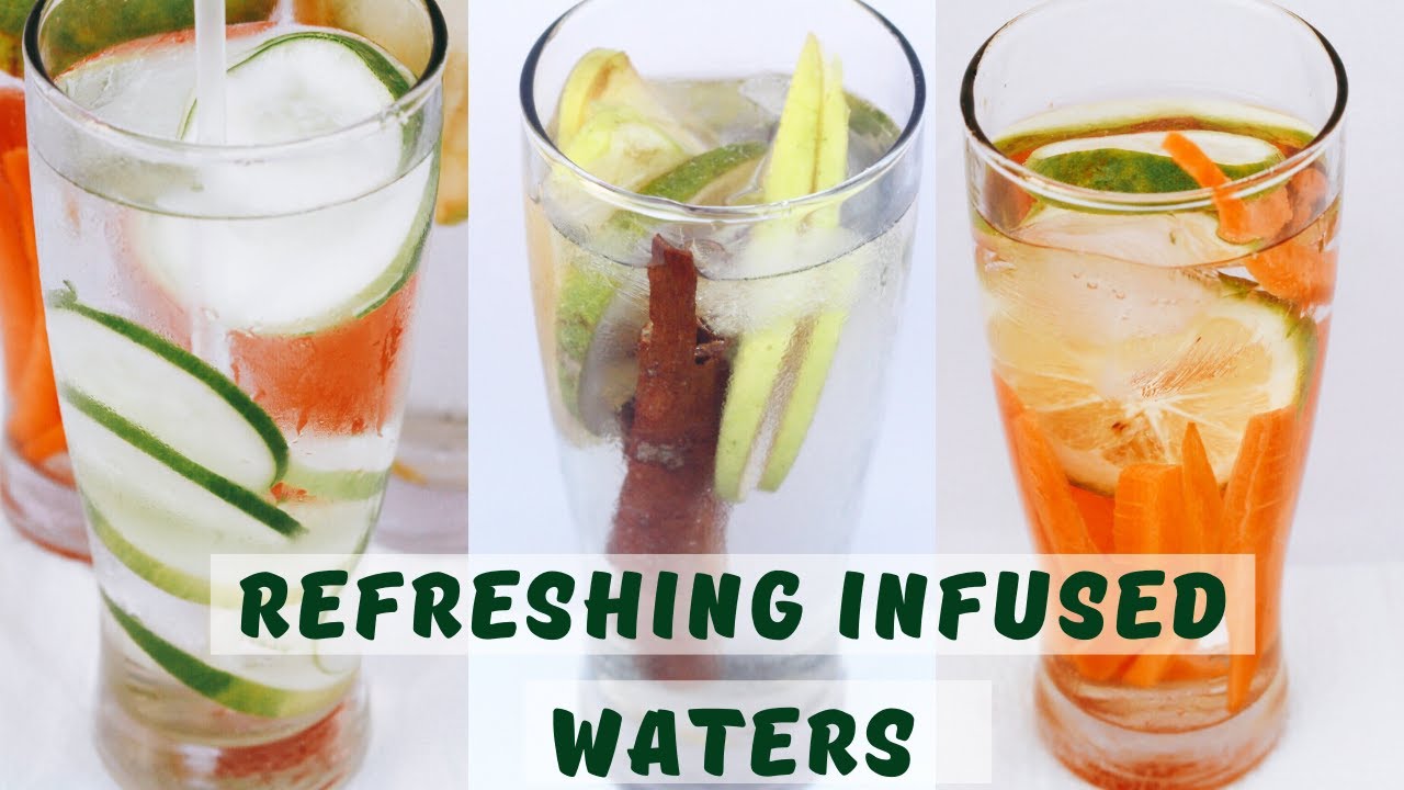 3 WAYS TO MAKE WATER LESS BORING|INFUSED WATER