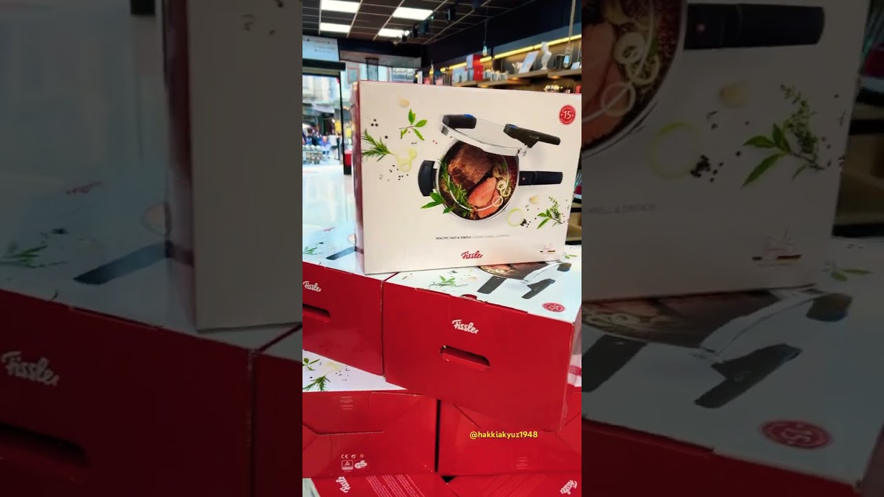 Fissler Trabzon’da HAKKI AKYÜZ’de , Vitaquick hızlı pişirme teknolojisi ile sizde tanışın ‼️