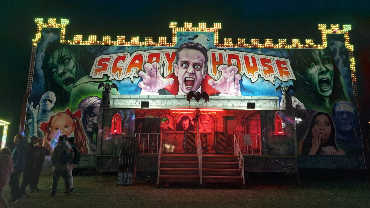 Kateřinské hody 2021 - Scary House za-jízdy
