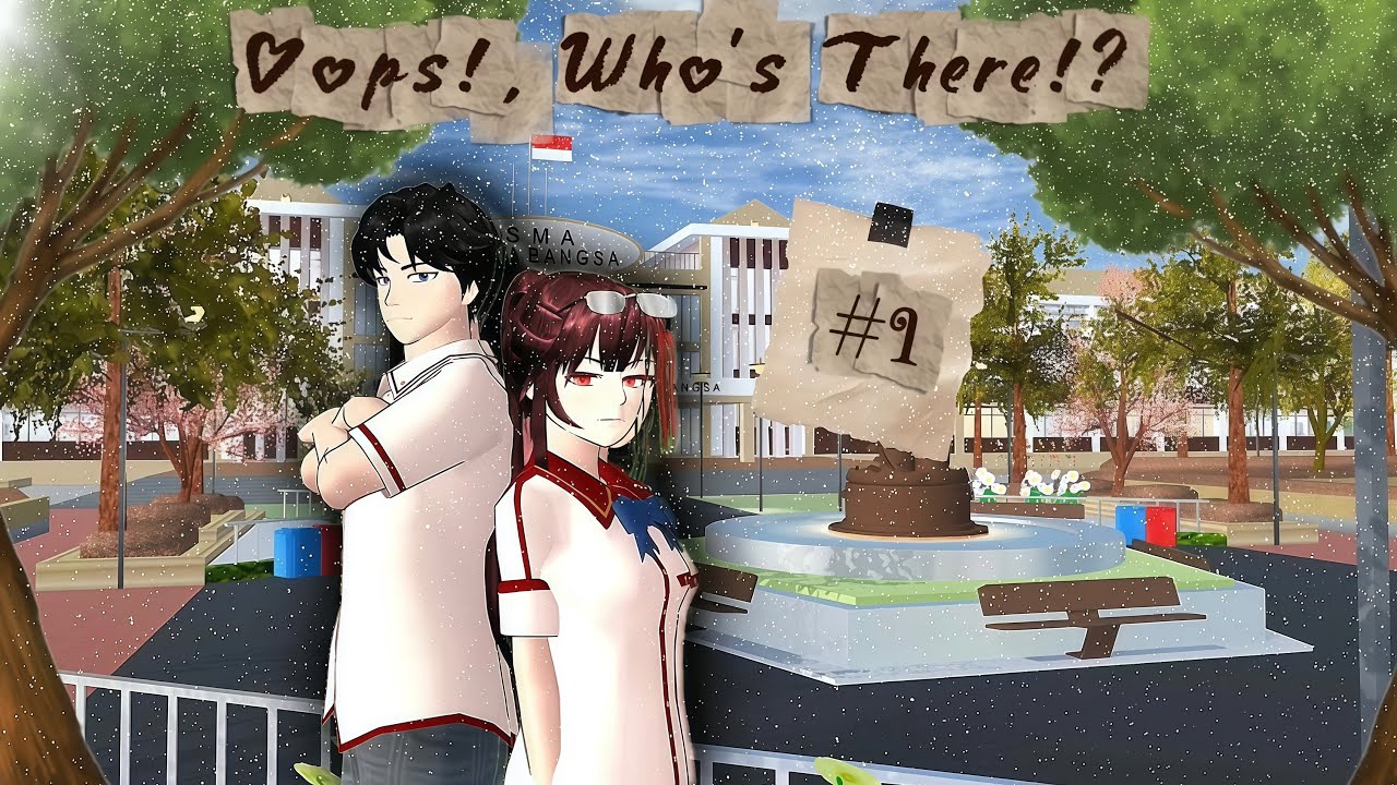 Oops!,Who's There!? |#1| #sakuraschoolsimulatordrama 