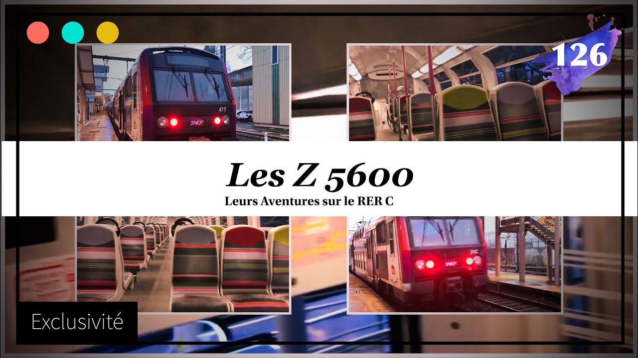 Les Z5600, leurs aventures sur le RER C #126