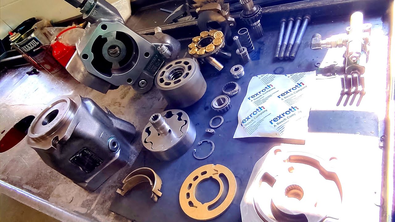 Montagem bomba Rexroth A10CNO56cc.