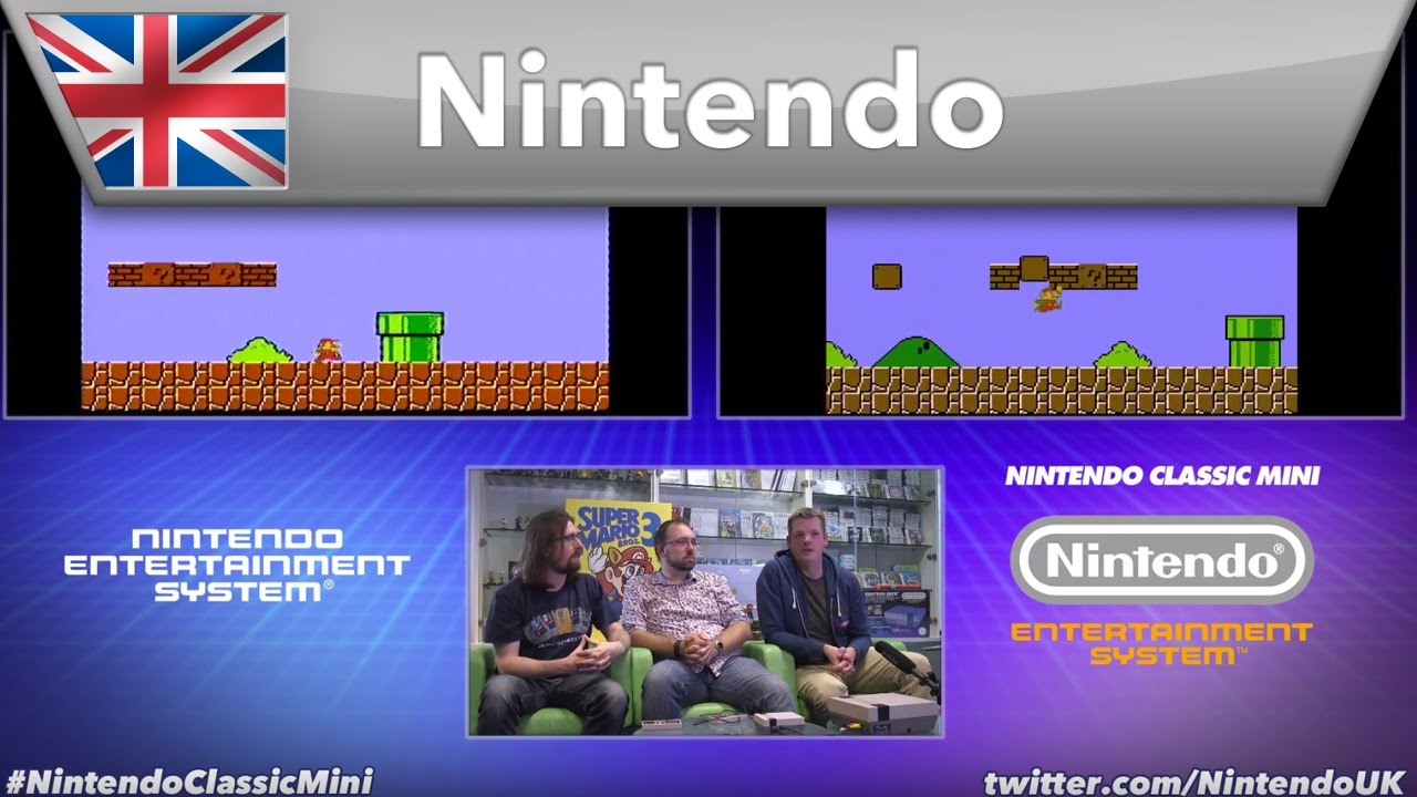 Nintendo UK Live + Retro Gamer - Nintendo Classic Mini: Nintendo Entertainment System