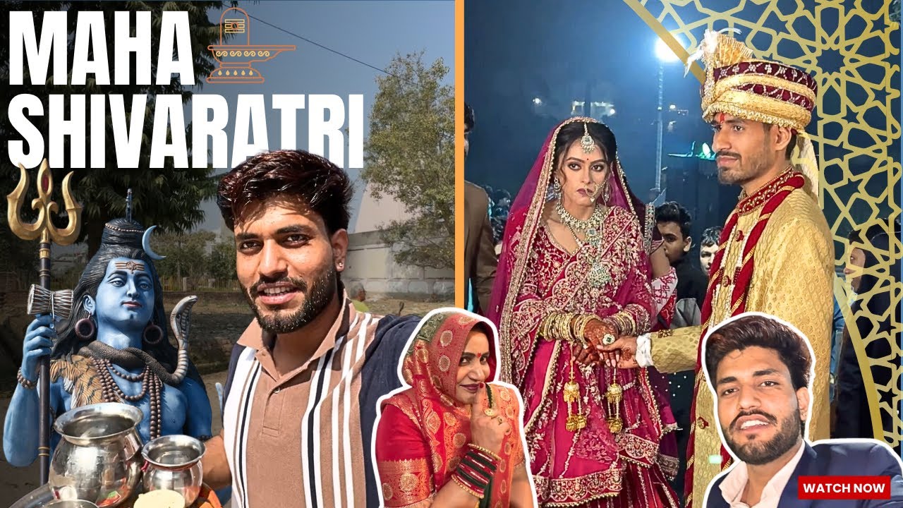 Maha shivaratri ke din shaadi 😍
