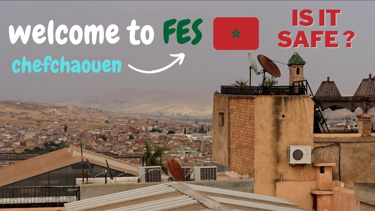 5 Hour Bus Ride Chefchaouen to Fes Medina Morocco | Solo Travel Vlog