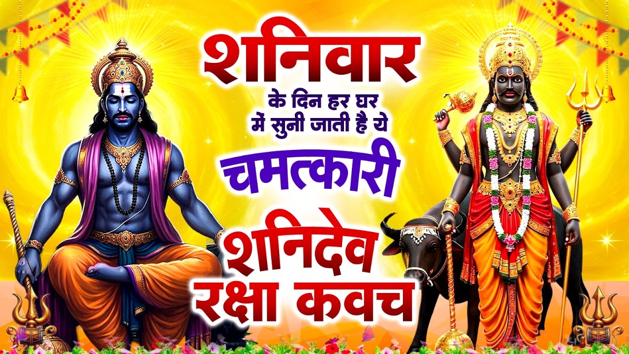 शनिवार के दिन हर घर में सुनी जाती है ये चमत्कारी शनिदेव रक्षा कवच | Shanidev Raksha Kavach 2026
