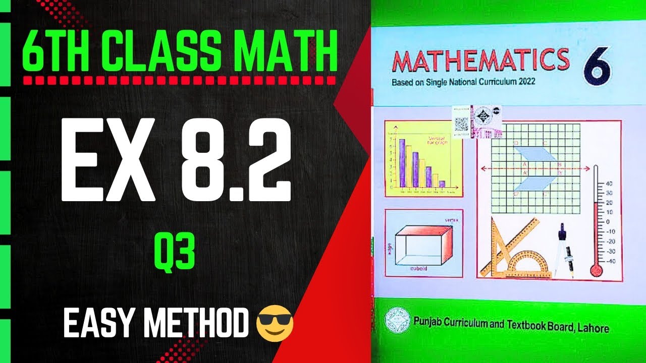Class 6 Math Ex 8.2 Q3 | Easy Step-by-Step Solution 🔥