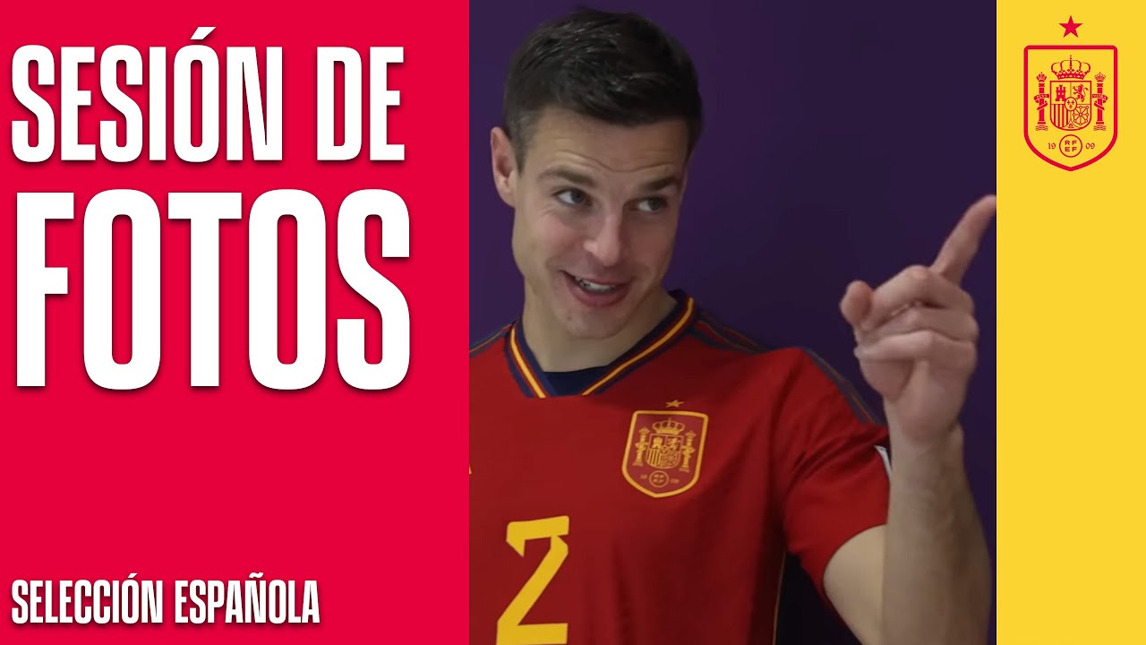 Los jugadores de la Selección se hacen las fotos oficiales para el Mundial | 🔴 SEFUTBOL
