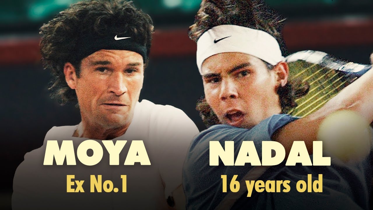 The day 16-year-old Nadal Outplayed an Ex No.1 and coach Moyá