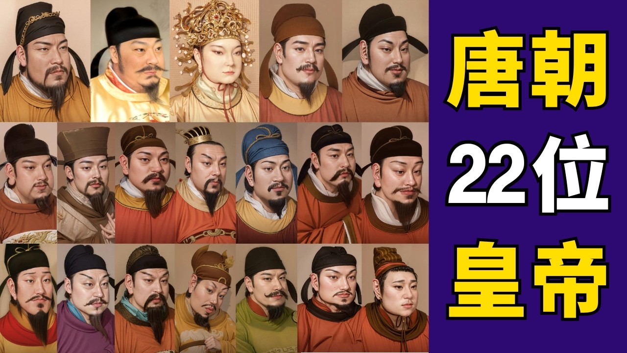 一口氣看完唐朝三百年22帝：地表最強王朝，竟滅亡于宦官與仙丹！盛事與霍亂，聊聊唐朝皇帝的毒辣人生！| 床台