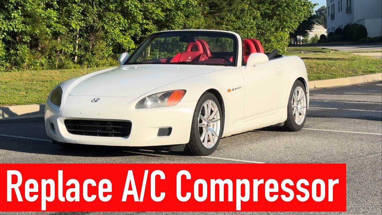 Honda S2000 A/C Compressor Replacement