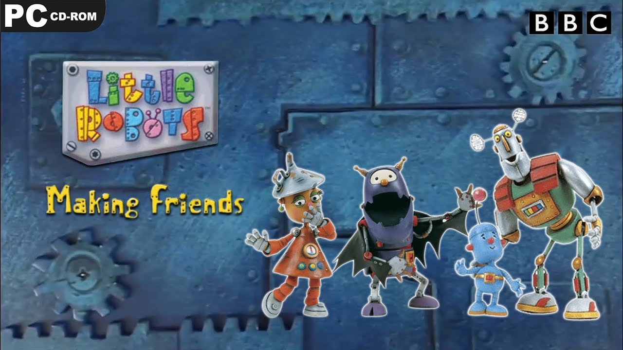 Little Robots Making Friend (2003) BBC Multimedia PC Game Full Walkthrough (All Difficulty)