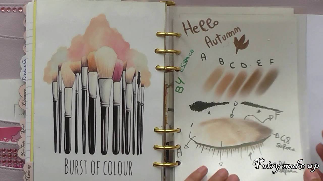 Come organizzo l'agenda|| Fairy make up