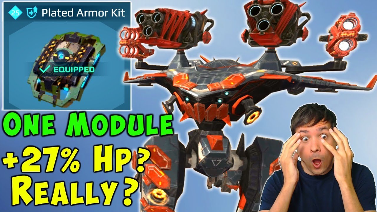 +27% HP on ONE Maxed Titan Module? New War Robots Update Live Gameplay WR