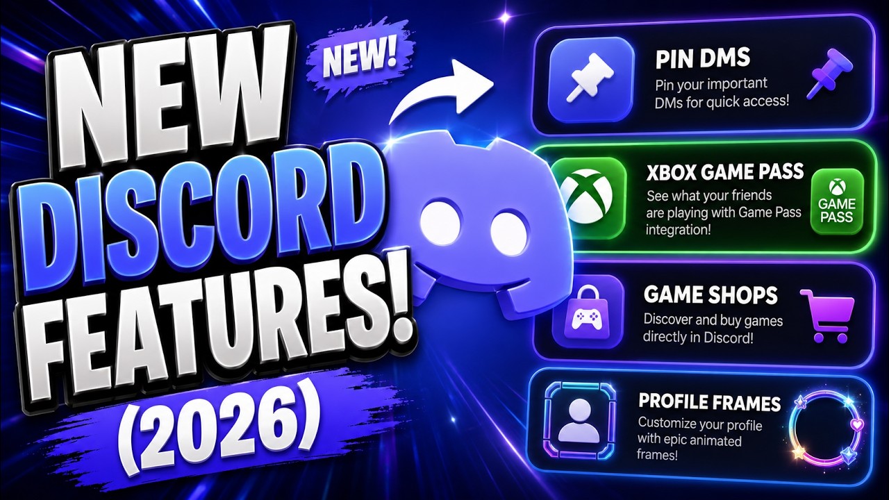 NEW DISCORD FEATURES! (2026 Edition)