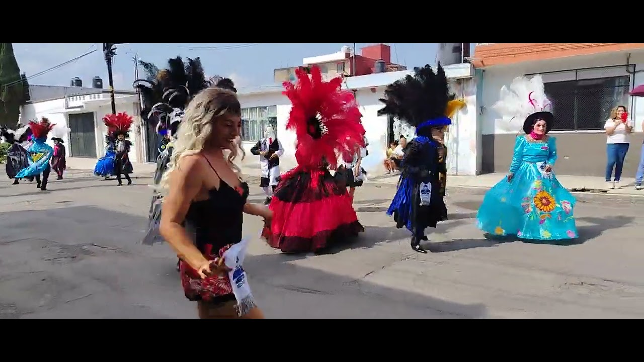 Huehues imagen creativa 2025 domingo de carnaval en la colonia la loma