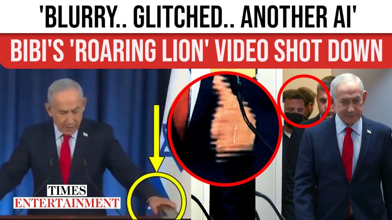 Netanyahu 'DIED ON MARCH 8th: Bibi's 'BLURRY' &lsquo;Roaring Lion&rsquo; VIDEO Triggers 'Another AI' Claims