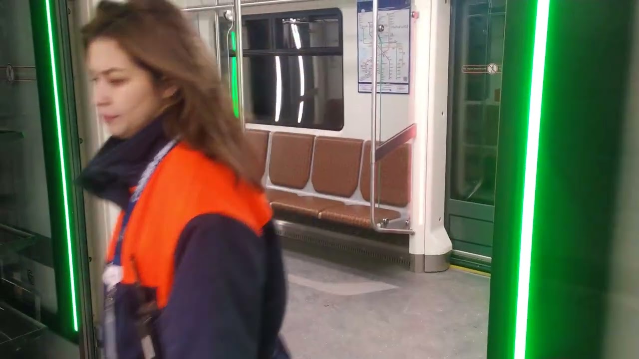 New!Brand new!The brand new Leningrad (St.Petersburg) metro station - Yugo-Zapadnaya Brown Line Fr.2