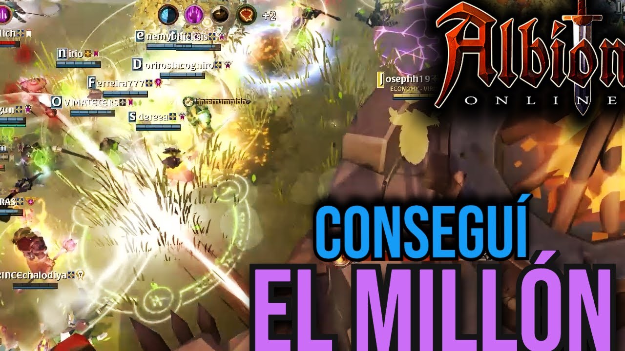 Probando BUILD de FUEGO en Facciones ZA | Albion Online