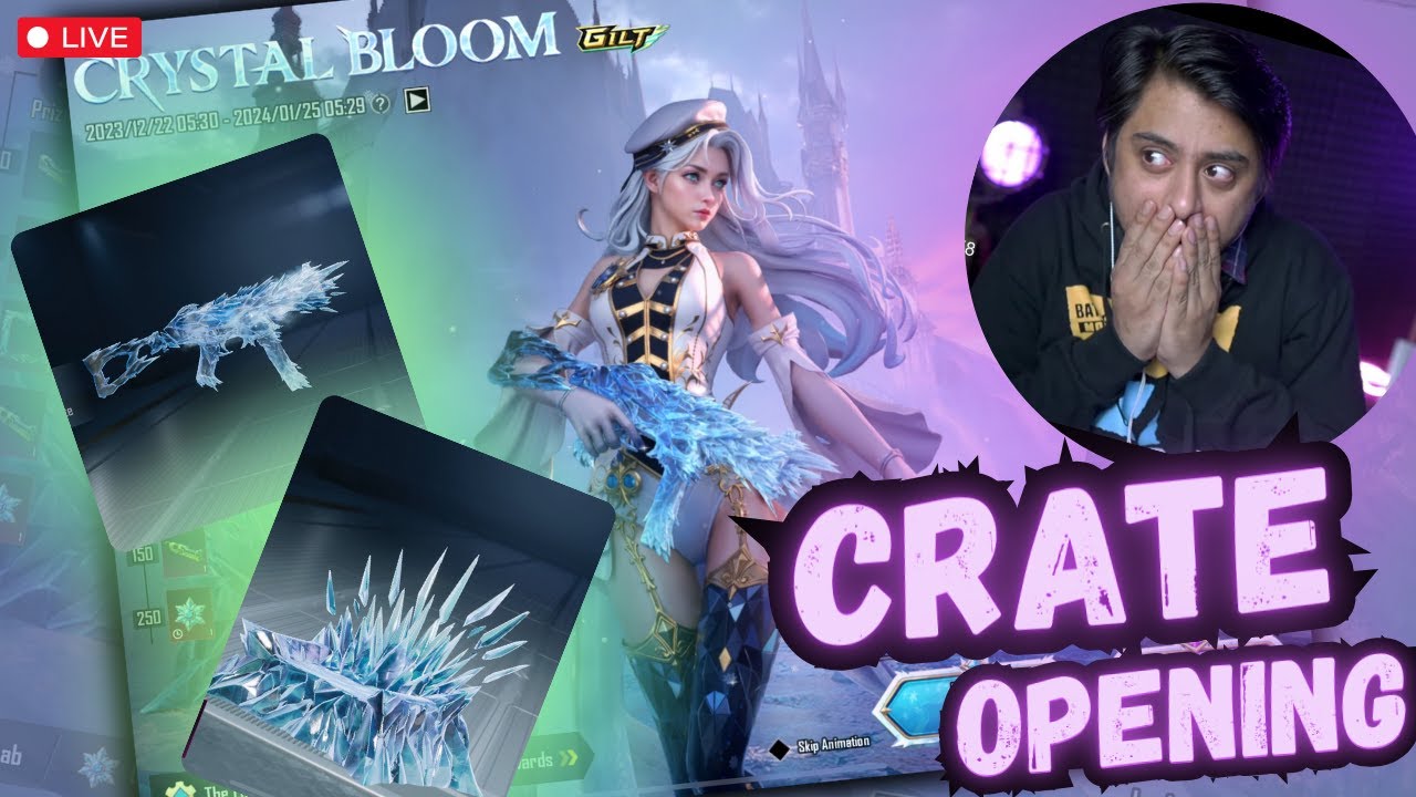 LUCKIEST GLACIER UMP CRATE OPENING