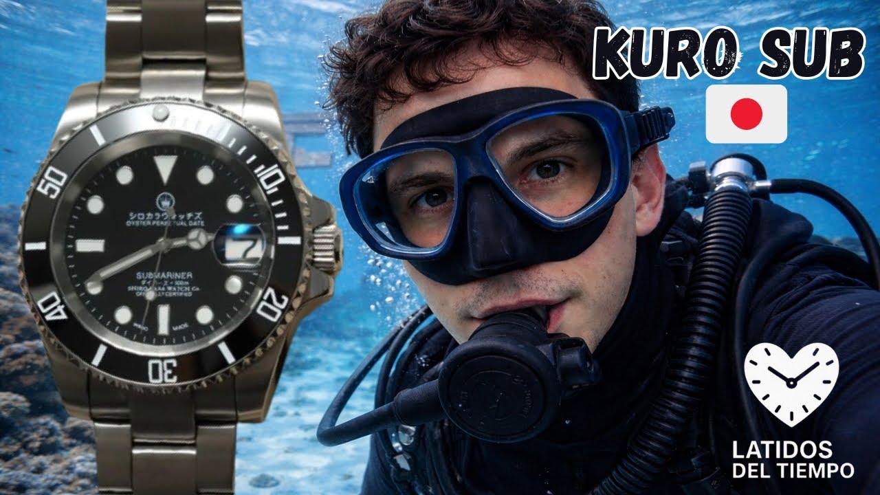 Si el Submariner fuera japonés: Shiro Kara Watches 